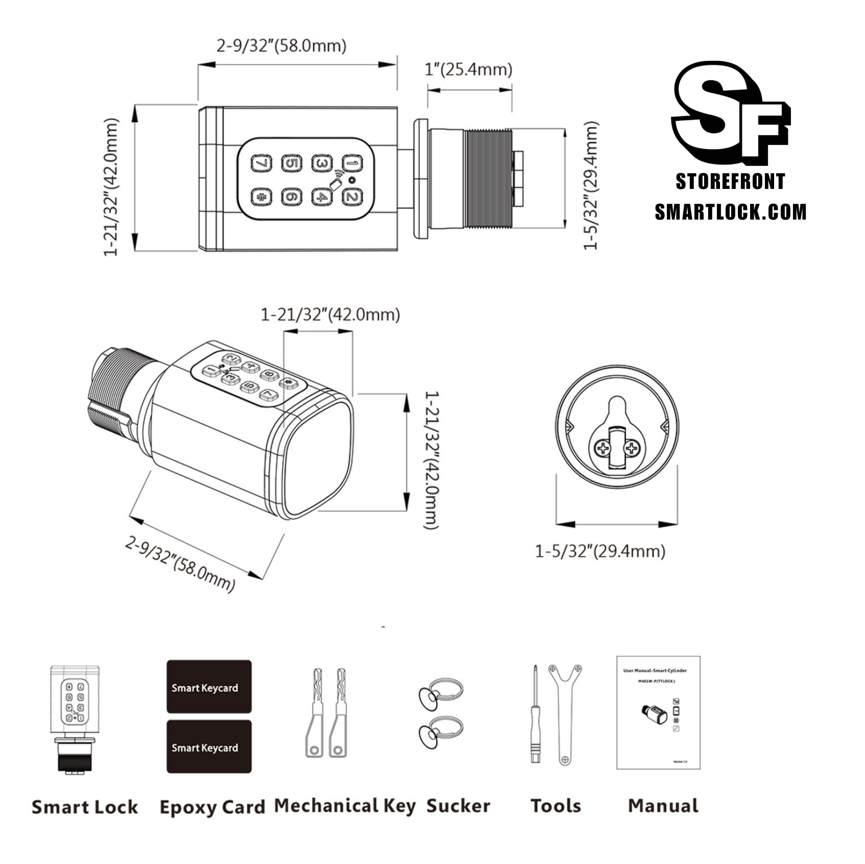 STORE FRONT SMART LOCK
